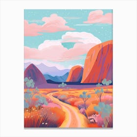 The Uluru Kata Tjuta National Park Canvas Print