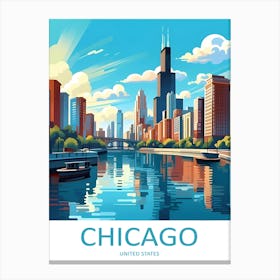 Chicago Travel 1 Canvas Print