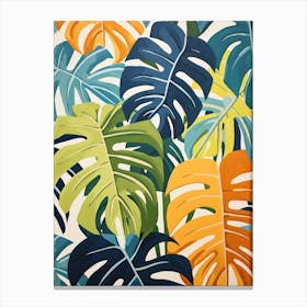 Tropical Leaves 5 Canvas Print