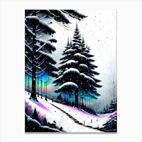 Winter Forest Canvas Print