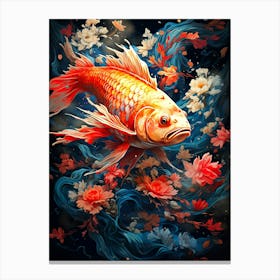 Koi Fish Canvas Print