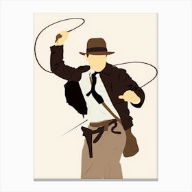 Indiana Jones Film Canvas Print