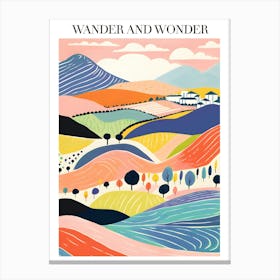 Wander And Wonder Canvas Print