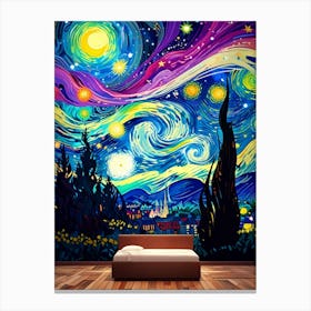 Starry Night 58 Canvas Print