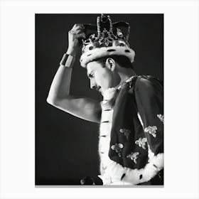 Singer Freddie Mercury 1946 1991 Canvas Print