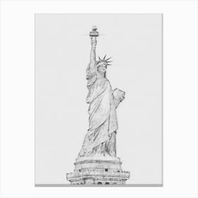 Statue Of Liberty 54 Canvas Print