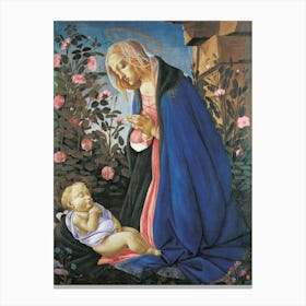 Sandro Botticelli Virgin And Child Canvas Print