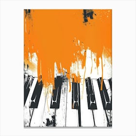 Piano Keys Canvas Print 1 Canvas Print