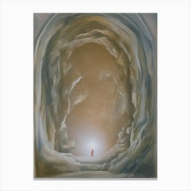 Light Of The Cave Canvas Print