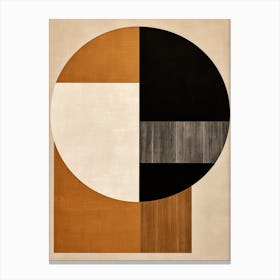 Bamberg Balance, Geometric Bauhaus Canvas Print