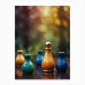 Chess Vases Canvas Print