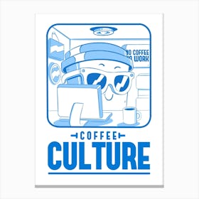 Coffee Culture 1 Canvas Print