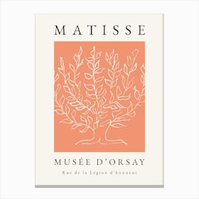Matisse Orange Tree Print Canvas Print