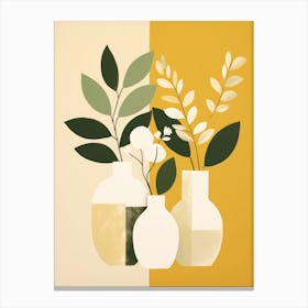 Three Vases 4 Canvas Print