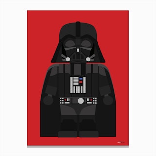 Toy Darth Vader Canvas Print