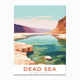 Jordan & Israel Dead Sea Travel 1 Canvas Print