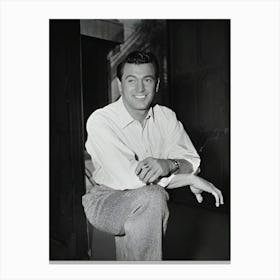 American Actor Rock Hudson Canvas Print