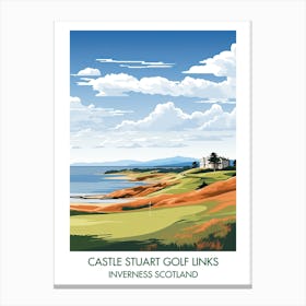 Castle Stuart Golf Links   Inverness Scotland 2 Canvas Print