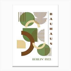 Bauhaus Berlin 1923 Canvas Print