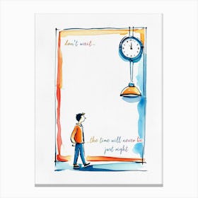 Time Canvas Print