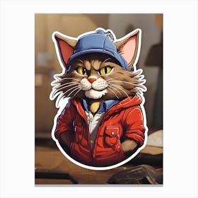 Kitty Cat Canvas Print