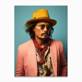 Johnny Depp 2 Canvas Print