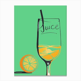 Juice Canvas Print