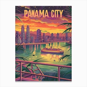 Panama City Canvas Print