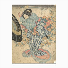 Print By Utagawa Kunisada    Canvas Print