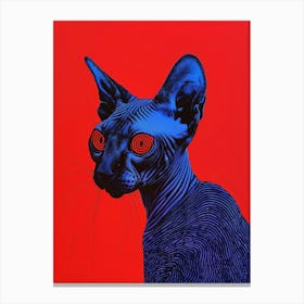 Sphynx Cat 12 Canvas Print