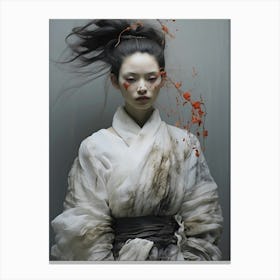 Asian Woman Canvas Print