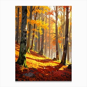 Autumn Forest 5 Canvas Print