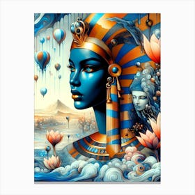 Cleopatra Portrait Artwork 201 Canvas Print