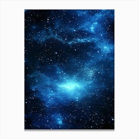 Space Background 6 Canvas Print