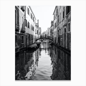 Canal Crossing Venice Canvas Print