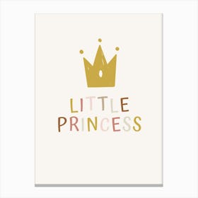 Little Princess Kids and Nursery Canvas Print