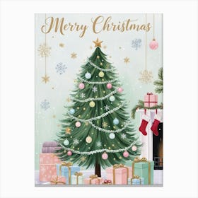 Merry Christmas 10 Canvas Print