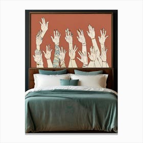 Hands Up Canvas Print