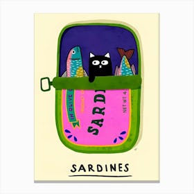 Sardines 13 Canvas Print