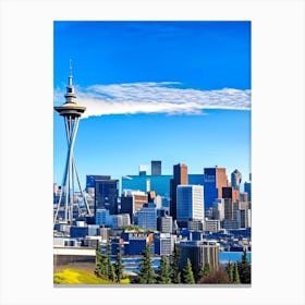 Seattle  Photography Canvas Print