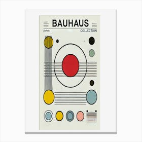 Bauhaus art Collection Canvas Print