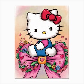 Hello Kitty 10 Canvas Print