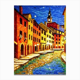 Venice At Night Canvas Print