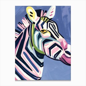 Zebra 18 Canvas Print