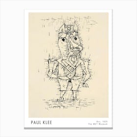 Paul Klee Horse Canvas Print