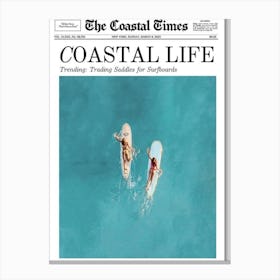 Coastal Life Canvas Print