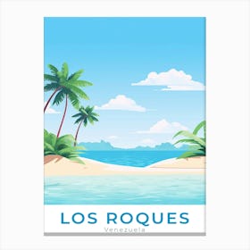 Venezuela Los Roques Travel Canvas Print