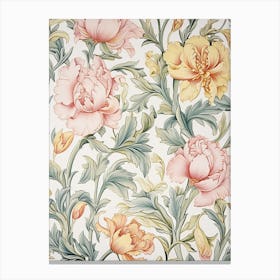 Floral Wallpaper 90 Canvas Print