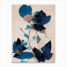 The Blue Flowers Canvas Print