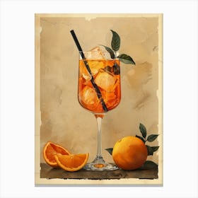 Tequila Cocktail 15 Canvas Print